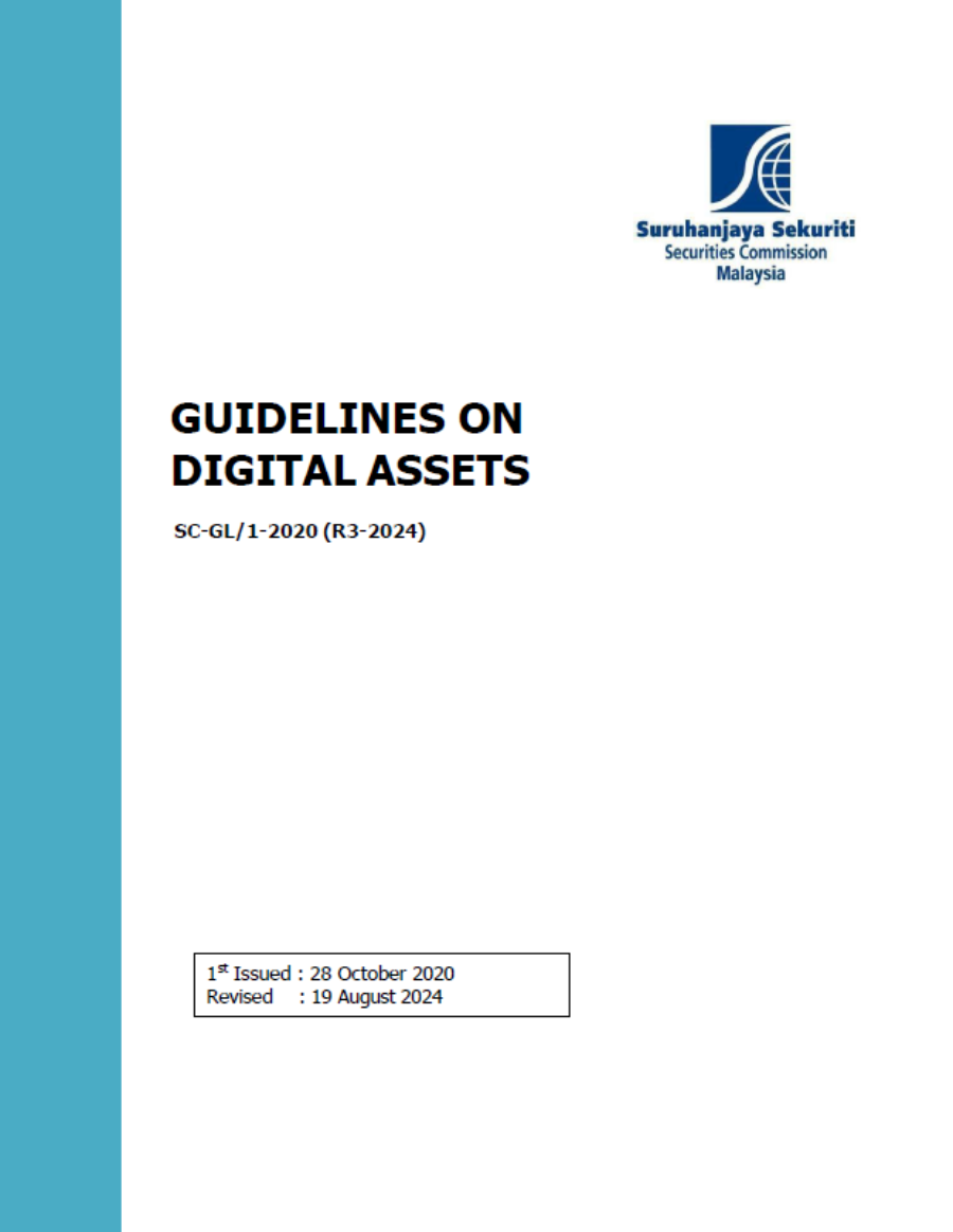  Guidelines on Digital Assets